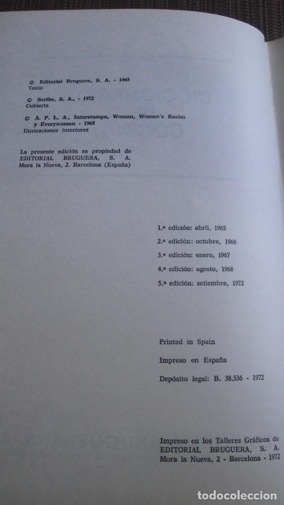 Libros de segunda mano: DICCIONARIO DE COCINA - Foto 3