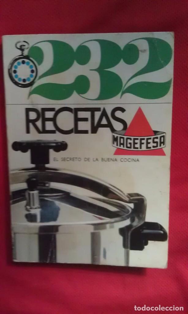 Libros de segunda mano: MAGEFESA. 232 RECETAS - Foto 1