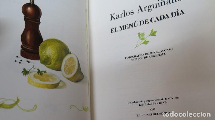 Libros de segunda mano: EL MENU DE CADA DIA. ARGUI&Ntilde;ANO - Foto 2