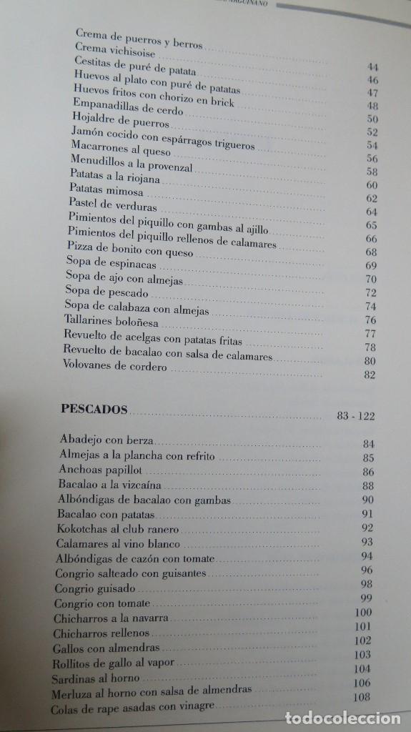 Libros de segunda mano: EL MENU DE CADA DIA. ARGUI&Ntilde;ANO - Foto 5