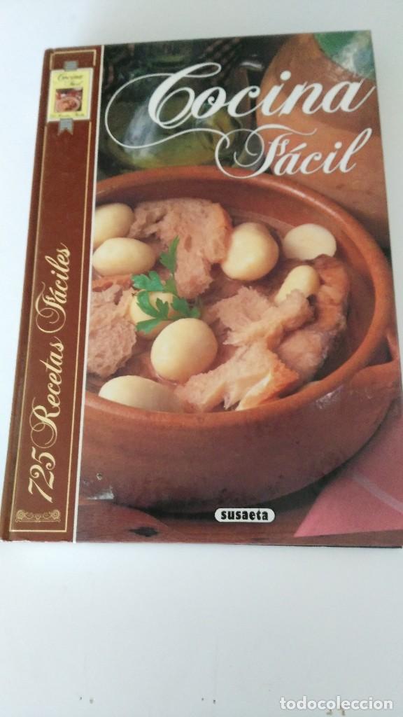 Libri di seconda mano: cocina facil 725 recetas faciles barcelona 1991 susaeta ediciones