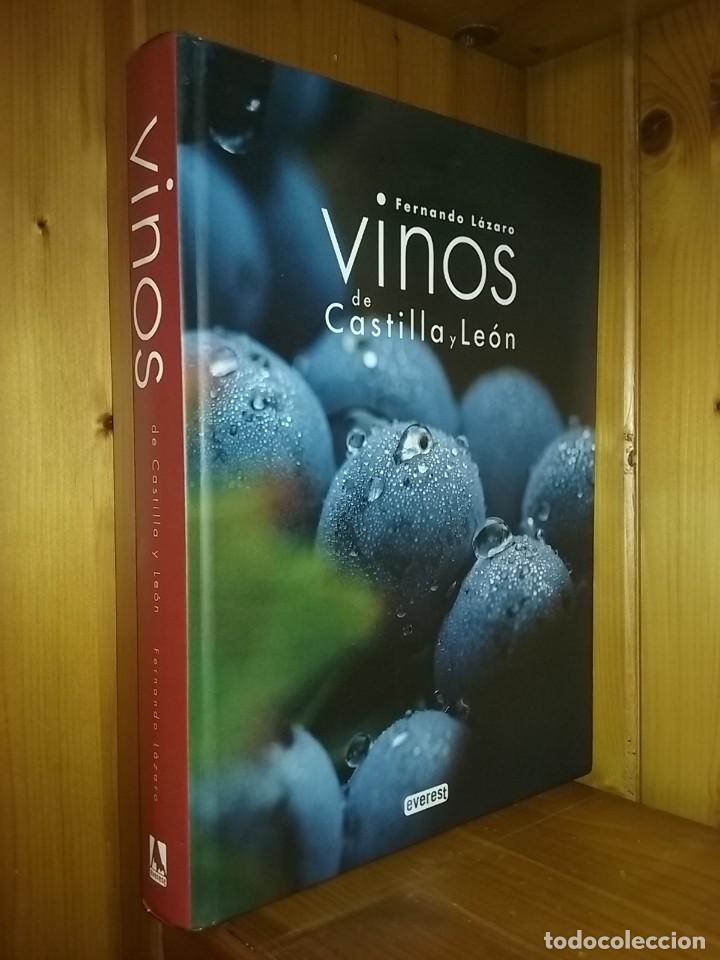 Libros de segunda mano: VINOS DE CASTILLA Y LEON, FERNANDO LAZARO, EVEREST, 2009