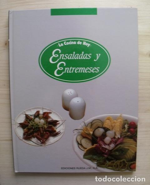 Libros de segunda mano: Libro Cocina Recetas Ensaladas y Entremeses - Ediciones Rueda J.M., S.A.