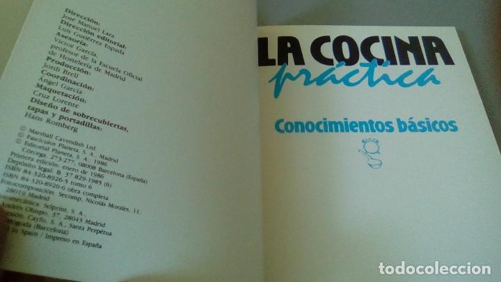 Libros de segunda mano: LA COCINA PRACTICA. CONOCIMIENTOS BASICOS - Foto 4