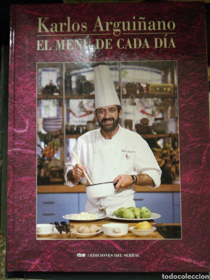 Libros de segunda mano: LIBRO DE COCINA - EL MENU DE CADA DIA - KARLOS ARGUI&Ntilde;ANO - ED DEL SERBAL 1993