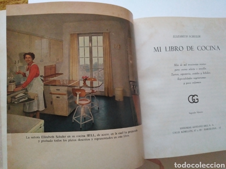 Libros de segunda mano: Elisabeth Schuler - Mi libro de cocina - Foto 3