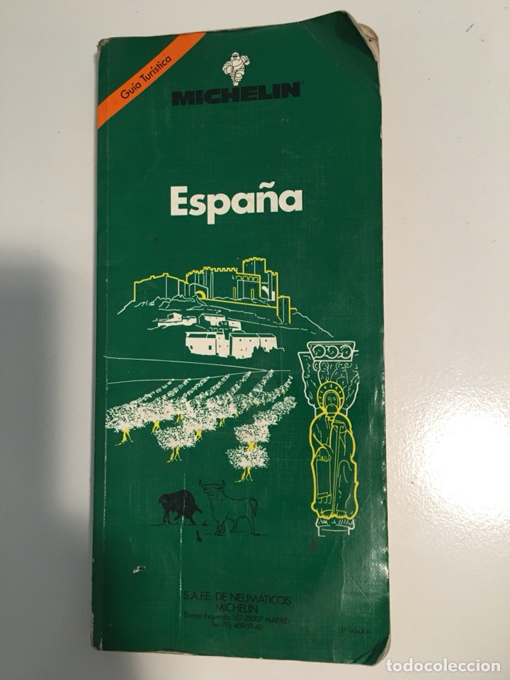 Libros de segunda mano: Gu&iacute;a Michelin Espa&ntilde;a 1992