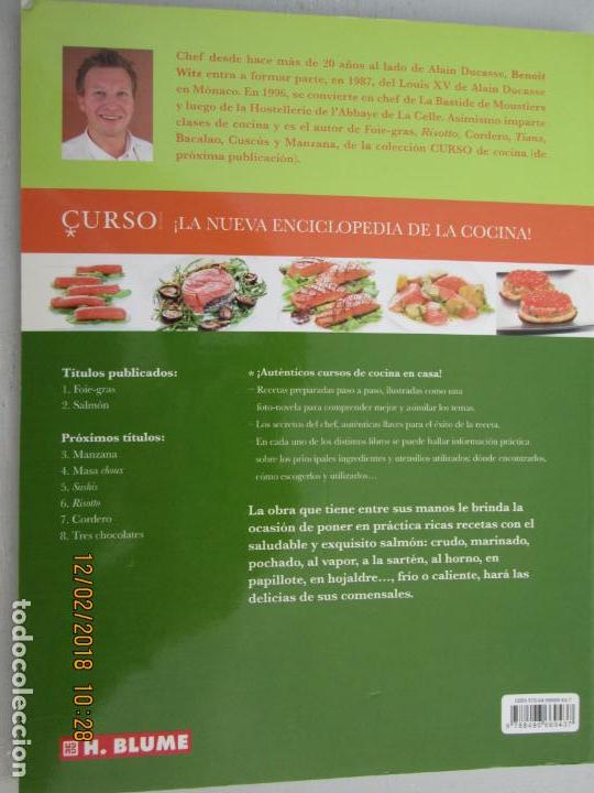 Libros de segunda mano: CURSO DE COCINA :SALM&Oacute;N - BENOIT WITZ - Foto 2