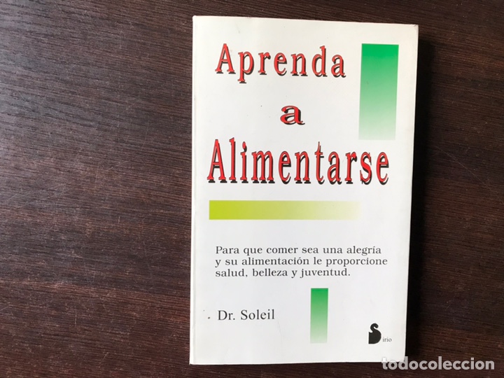 Libros de segunda mano: Aprenda a alimentarse. Dr. Soleil. - Foto 1