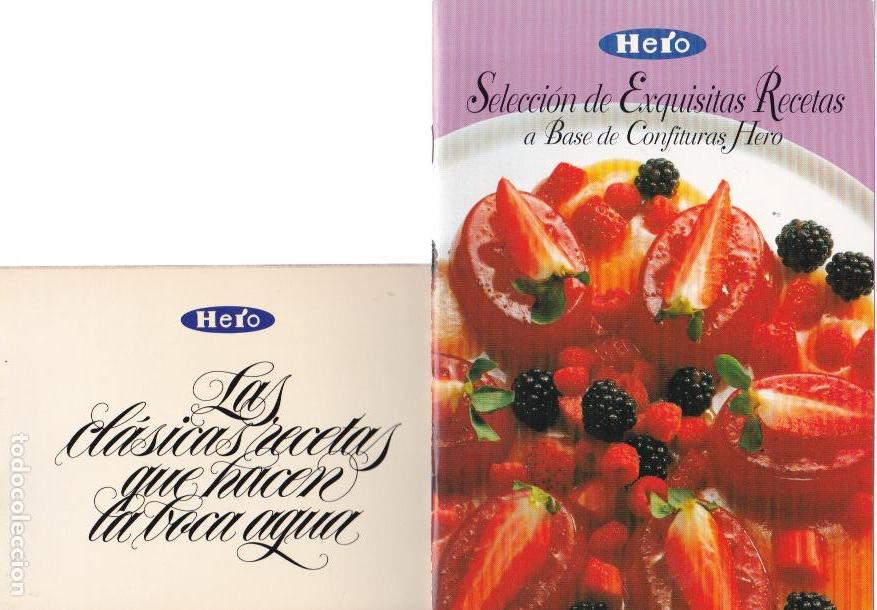 Libros de segunda mano: * RECETAS DE COCINA * CONFITURAS HERO * Selecci&oacute;n de exquisitas recetas -Las cl&aacute;sicas recetas ...
