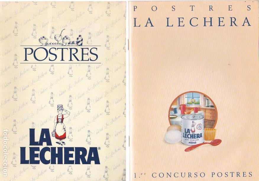 Libros de segunda mano: * RECETAS DE COCINA * LA LECHERA * Postres