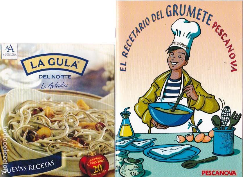 Libros de segunda mano: * RECETAS DE COCINA * El recetario del grumete Pescanova - Recetas la Gula del Norte
