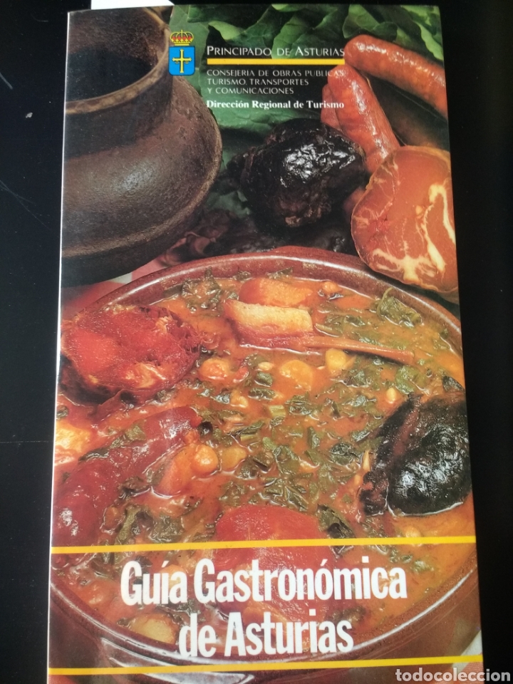 Libros de segunda mano: GU&Iacute;A GASTRON&Oacute;MICA DE ASTURIAS. PRINCIPADO DE ASTURIAS. DIRECCI&Oacute;N GENERAL DE TURISMO. A&Ntilde;O 1987. R&Uacute;STI