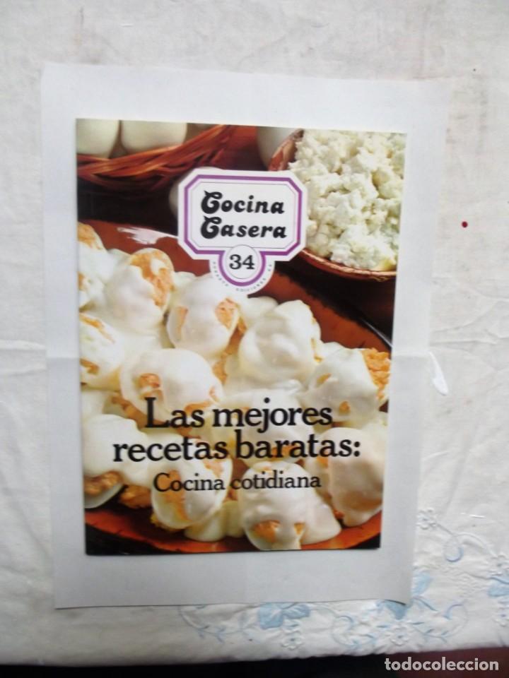 Libros de segunda mano: LAS MEJORES RECETAS BARATAS : COCINA COTIDIANA COL. COMIDA CASERA N&ordm; 34