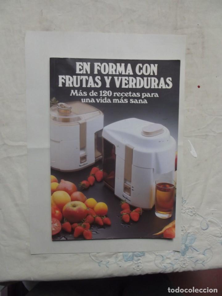 Gebrauchte B&uuml;cher: EN FORMA CON FRUTAS Y VERDURAS MAS DE 120 RECETAS