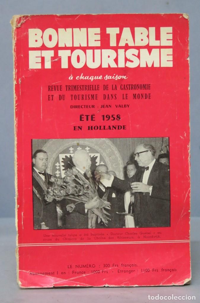 Libri di seconda mano: BONNE TABLE ET TOURISME. 1958. HOLANDA