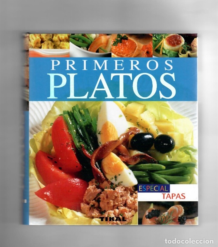 Libri di seconda mano: primeros platos - especial tapas- segunda manos nuevo