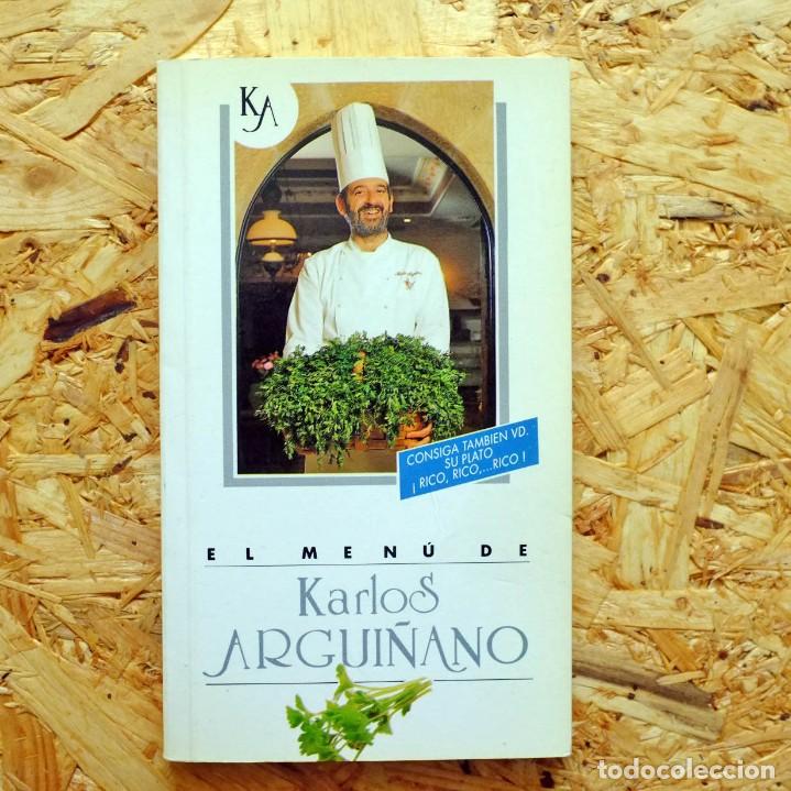 Libros de segunda mano: El Men&uacute; de Karlos Argui&ntilde;ano - Foto 1