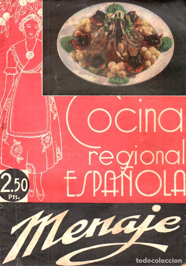 Libros de segunda mano: MENAJE N&ordm; 155 NOVIEMBRE 1943 - COCINA REGIONAL ESPA&Ntilde;OLA