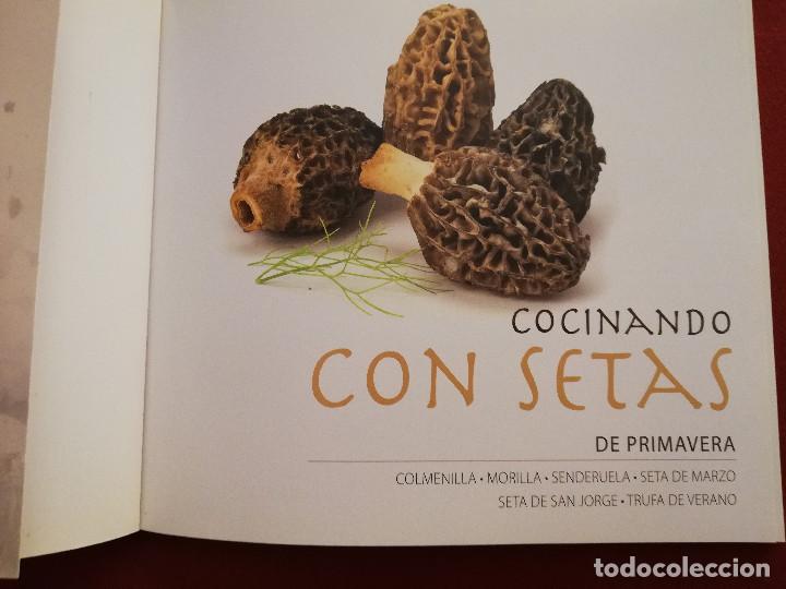 Libros de segunda mano: COCINANDO CON SETAS DE PRIMAVERA (VV. AA.) - Foto 2