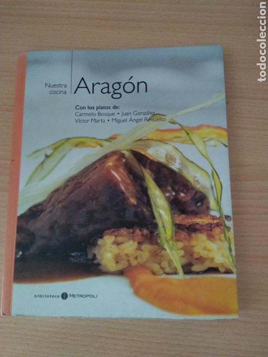 Libros de segunda mano: Nuestra cocina Arag&oacute;n. Recetas de cocina. Nuevo