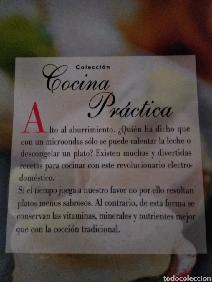 Libros de segunda mano: Cocina pr&aacute;ctica microondas. - Foto 2