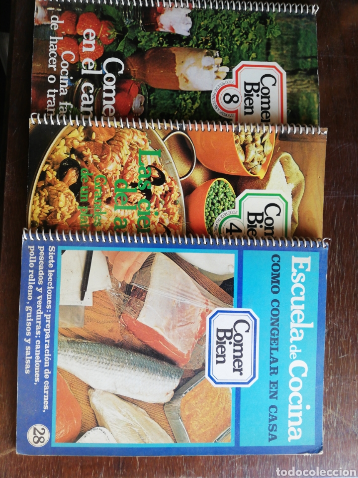 Libros de segunda mano: Comer bien n&uacute;meros 4, 8 y 28