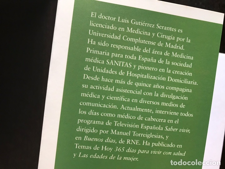 Libros de segunda mano: Alimentos inteligentes. Luis Guti&eacute;rrez - Foto 3