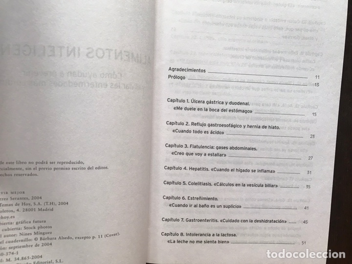 Libros de segunda mano: Alimentos inteligentes. Luis Guti&eacute;rrez - Foto 5