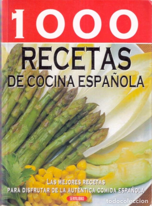 Libri di seconda mano: Las 1000 mejores Recetas de cocina espa&ntilde;ola - Vv.aa