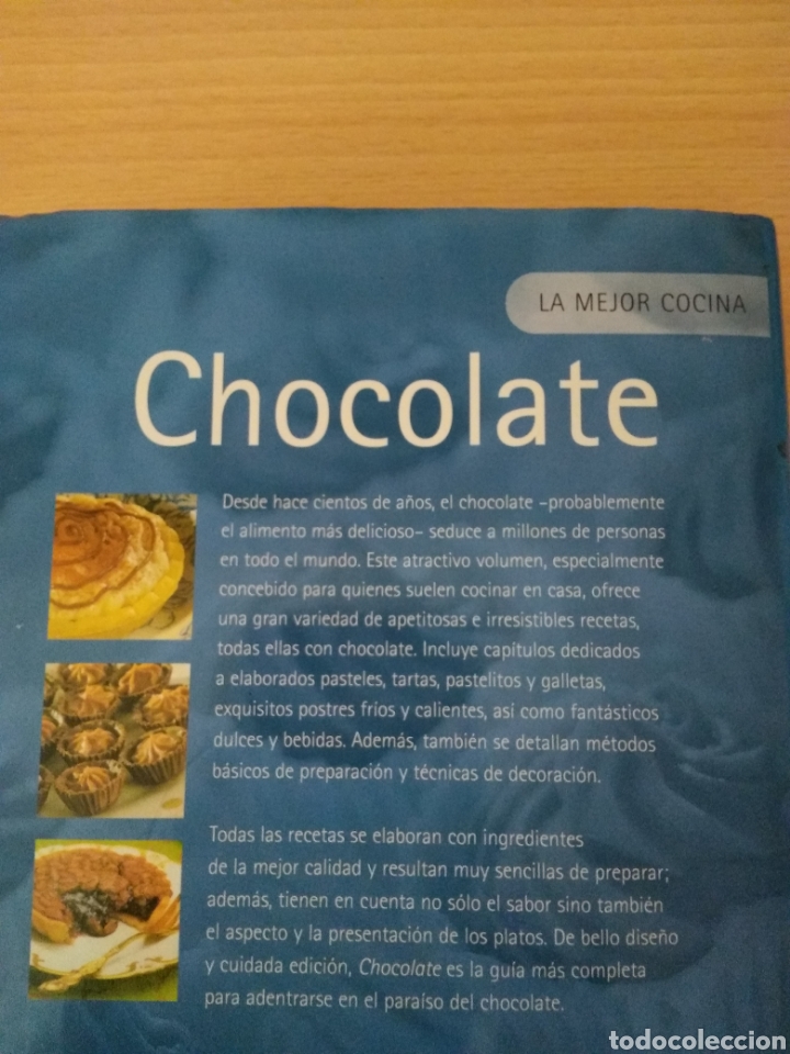 Libros de segunda mano: Chocolate. La mejor cocina. - Foto 2