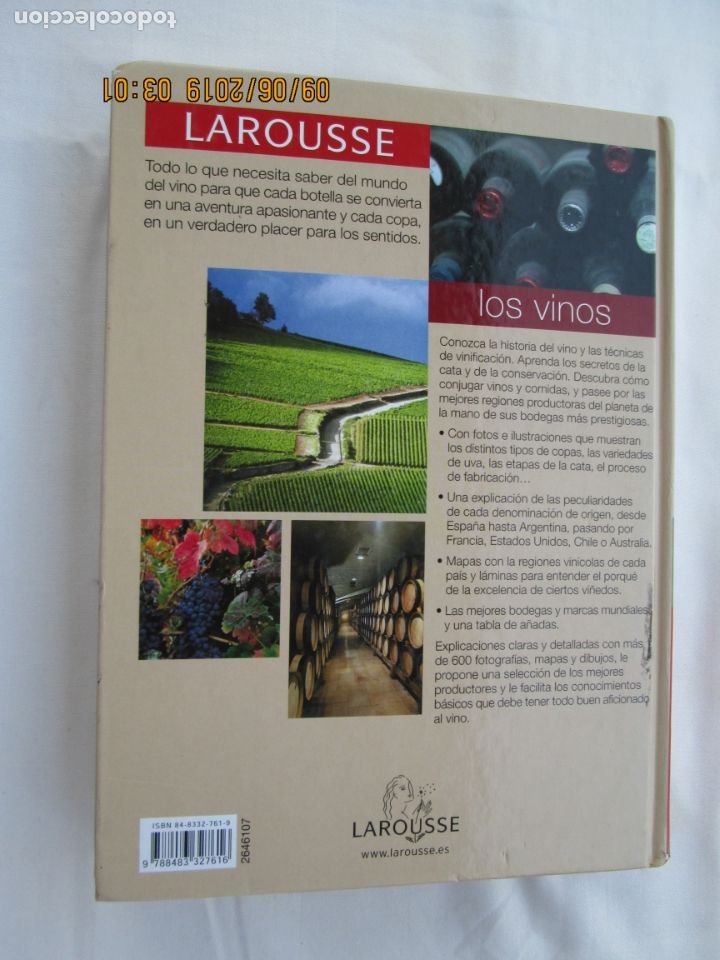 Libros de segunda mano: LOS VINOS - LAROUSSE 2004. - Foto 3
