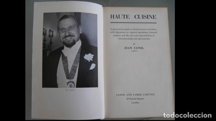 Gebrauchte B&uuml;cher: Haute cusine. A gastronomie guide to classical menus and dishes... Jean Conill