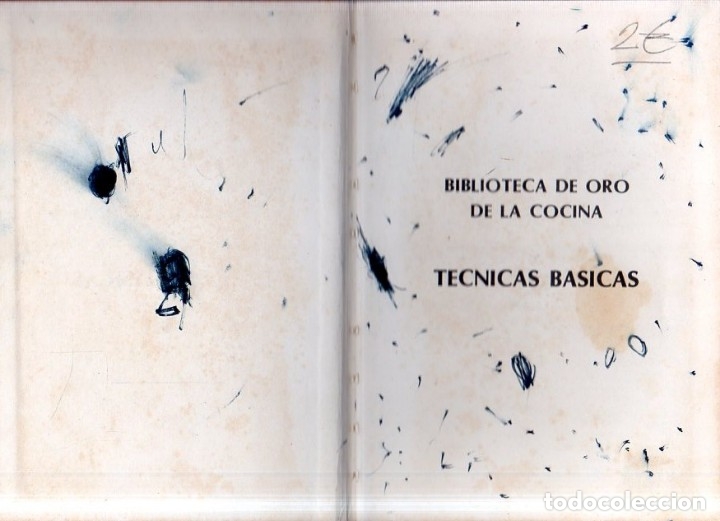 Libros de segunda mano: TECNICAS BASICAS. BIBLIOTECA DE ORO DE LA COCINA. 1986. - Foto 2