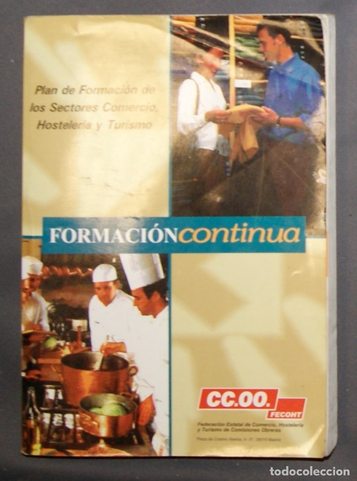 Libros de segunda mano: Curso de cocina CCOO - Foto 1