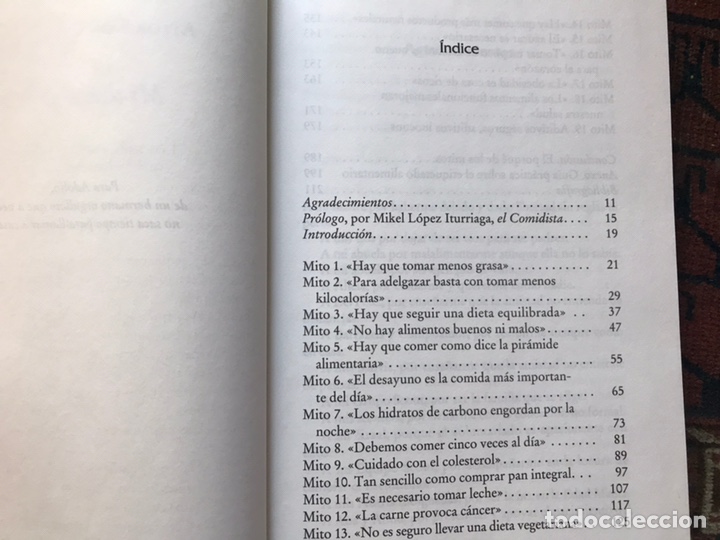 Libros de segunda mano: Mi dieta cojea. Aitor S&aacute;nchez. Como nuevo - Foto 5