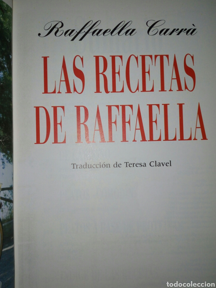 Libros de segunda mano: LAS RECETAS DE RAFFAELLA - Foto 3