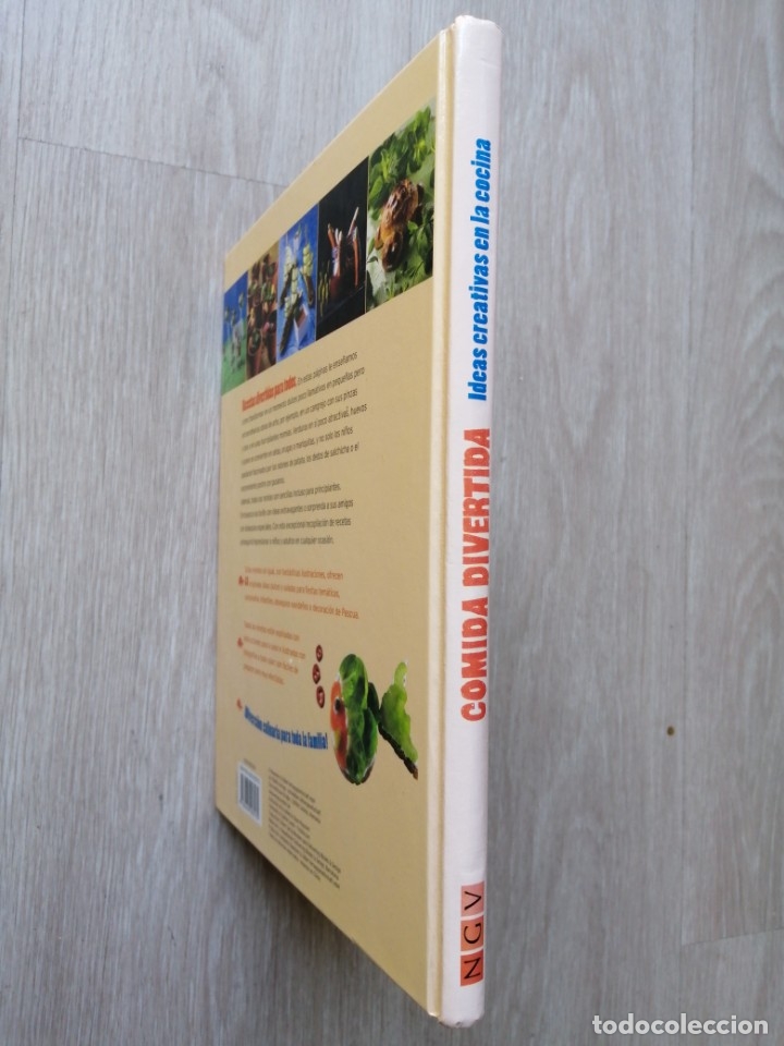 Libros de segunda mano: Comida divertida, Ideas creativas en la cocina, ed. NGV - Foto 2