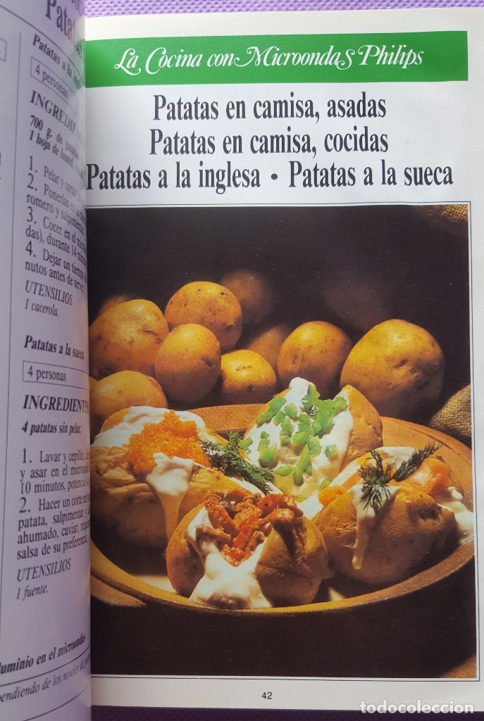 Libros de segunda mano: LA COCINA CON MICROONDAS PHILIPS - Foto 2