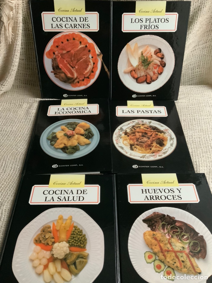 Gebrauchte B&uuml;cher: COCINA ACTUAL, ESTUCHE CON 6 LIBROS - edita : EDINTER 1997