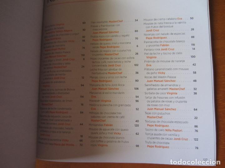 Libros de segunda mano: Masterchef - Postres (Planeta - El Pais) - Foto 10