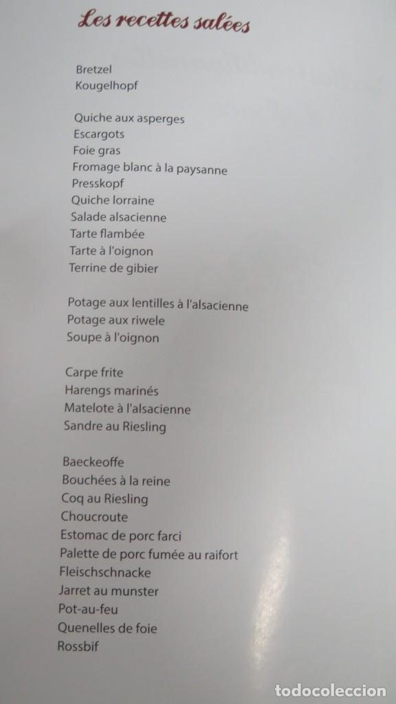 Libros de segunda mano: RECETTES TRADITIONNELLES D&acute;ALSACE - Foto 2