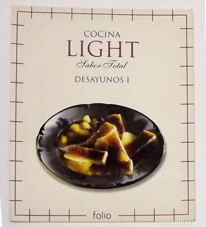 Libros de segunda mano: Desayunos I, Cocina Light Folio, a&ntilde;os 90, 27 x 23 cm