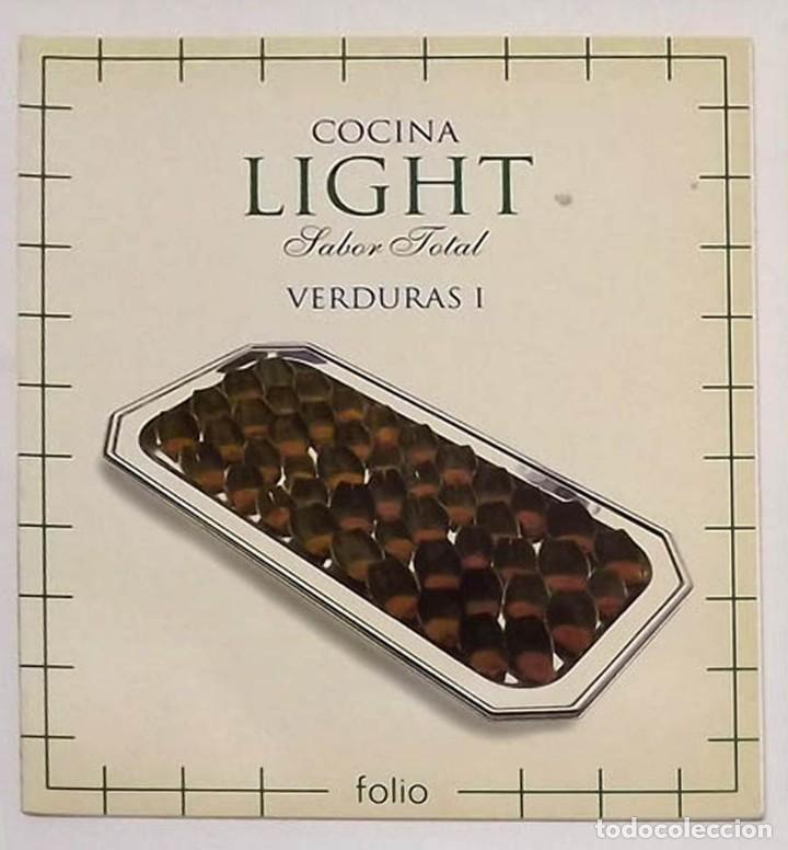 Libros de segunda mano: Verduras I, Cocina Light Folio, a&ntilde;os 90, 27 x 23 cm