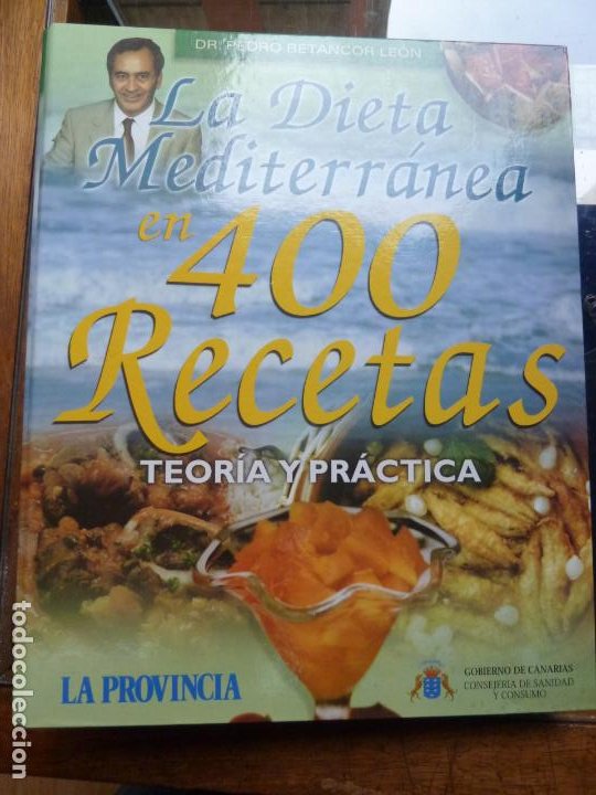 la dieta mediterránea en 400 recetas (pesa más - Compra venta en  todocoleccion