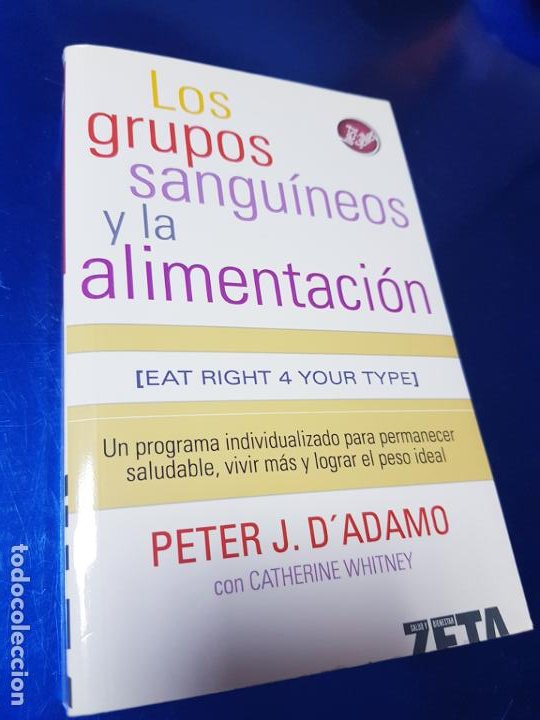 los grupos sanguineos y la alimentaciónpeter Comprar