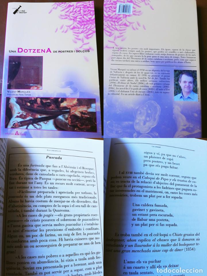 Libros de segunda mano: UNA DOTZENA DE POSTRES I DOL&Ccedil;OS. Marqu&eacute;s Vicente. 2006
