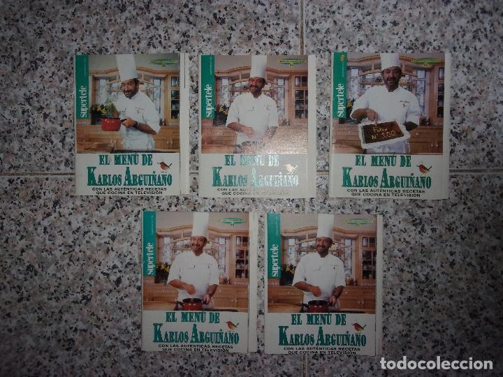 Libros de segunda mano: EL MEN&Uacute; DE KARLOS ARGUI&Ntilde;ANO - SUPERTELE. - Foto 1