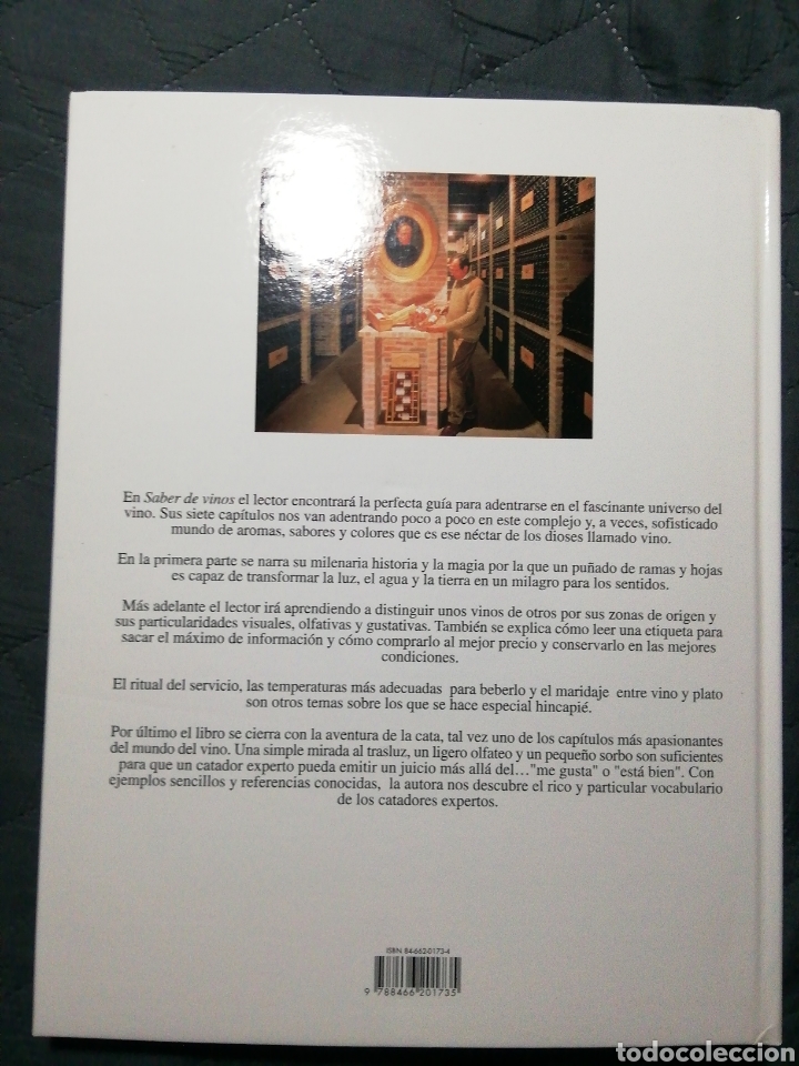 Libros de segunda mano: SABER DE VINOS. CONCHA BAEZA - Foto 2