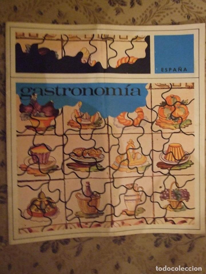 Libros de segunda mano: ESPA&Ntilde;A GASTRONOMIA MINISTERIO DE INFORMACION Y TURISMO - 24X14CM  12 PAG. A DOBLE COLUMNA C. 1970